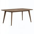 Tavolo da pranzo 160 x 90 cm in legno marrone noce - stile moderno