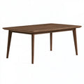 Tavolo da pranzo 160 x 90 cm in legno marrone noce - stile moderno